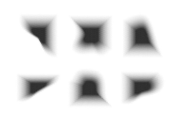 Halftone Hexagon Pattern, Reprographic Technique for Simulating Background Set Minimal Style Dynamic Wallpaper