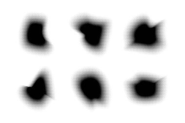 Yarım Tonluk Altıgen Deseni, Özyineleme Tekniği Minimum Biçim Dinamik Duvar Kağıdı Seti