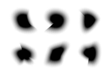 Yarım Tonluk Altıgen Deseni, Özyineleme Tekniği Minimum Biçim Dinamik Duvar Kağıdı Seti