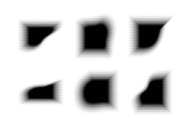 Yarım Tonluk Altıgen Deseni, Özyineleme Tekniği Minimum Biçim Dinamik Duvar Kağıdı Seti