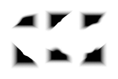 Yarım Tonluk Altıgen Deseni, Özyineleme Tekniği Minimum Biçim Dinamik Duvar Kağıdı Seti