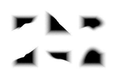 Yarım Tonluk Altıgen Deseni, Özyineleme Tekniği Minimum Biçim Dinamik Duvar Kağıdı Seti