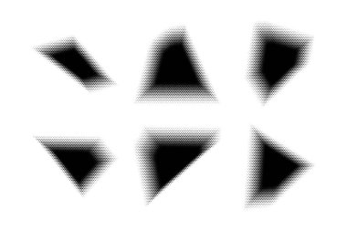 Yarım Tonluk Altıgen Deseni, Özyineleme Tekniği Minimum Biçim Dinamik Duvar Kağıdı Seti