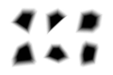 Yarım Tonluk Altıgen Deseni, Özyineleme Tekniği Minimum Biçim Dinamik Duvar Kağıdı Seti