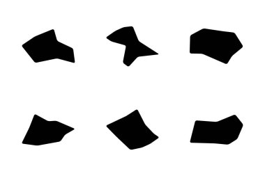 Geometrik Şekiller piktogram sembolü görsel illüstrasyon Ayarları.