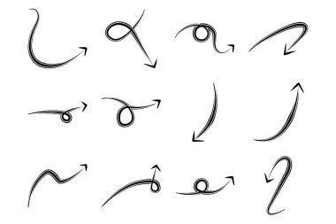 Çift Ok Yön Şekli Çizgi Çizgisi Pictogram Sembol Görsel Resimleme Ayarları