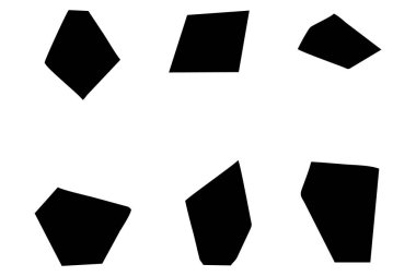 Soyut Şekil Seç Soyut Siyah Şekiller Sıvı Şekiller Elementler Rastgele Akışkan Şekiller.