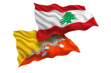 Lübnan ve Butan Dostluğu İki Ülkenin Diplomatik İlişkilerini ve Spor müsabakalarını Bayraklar