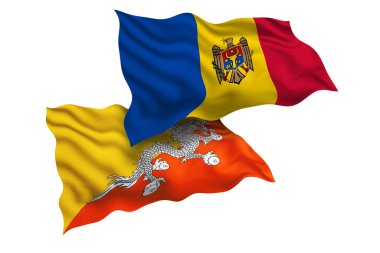 Moldova ve Butan Dostluğu İki Ülkenin Diplomatik İlişkileri ve Spor müsabakalarını Bayraklar