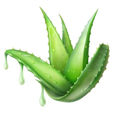 serbest vektör dilimlenmiş aloe vera