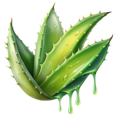 free vector sliced aloe vera clipart