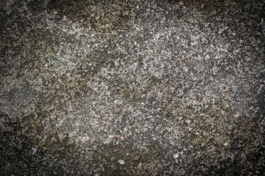 Gri desenli çimento duvar arkaplanı ve ince beton parçaları. İnşaat geçmişleri.