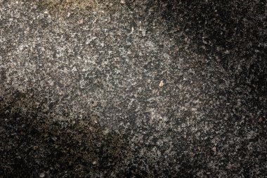 Gri desenli çimento duvar arkaplanı ve ince beton parçaları. İnşaat geçmişleri