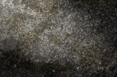 Gri desenli çimento duvar arkaplanı ve ince beton parçaları. İnşaat geçmişleri