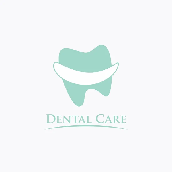 Zahnpflege Logo Medizin Und Medizin — Stockvektor