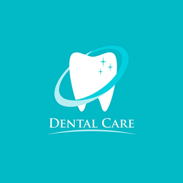 Ícone Plano Dental Design Ilustração Logotipo —  Vetores de Stock