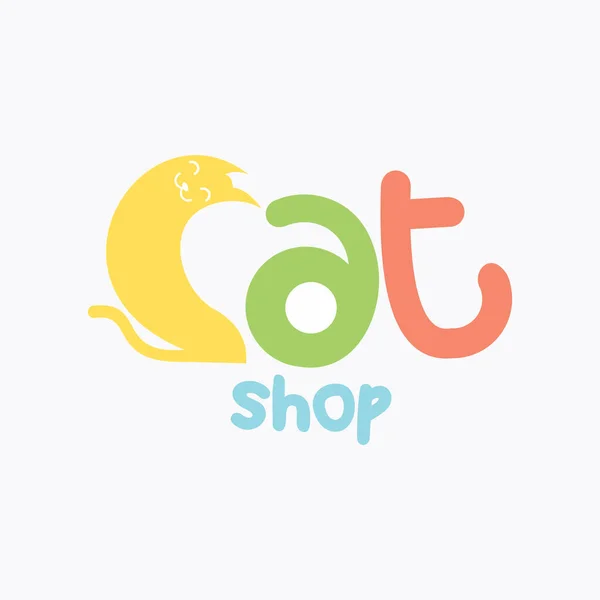 Animal Pet Store Dog Cat Symbol — стоковый вектор
