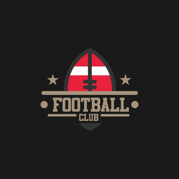 Diseño Logotipo Para Deportes Fútbol Tours — Archivo Imágenes Vectoriales