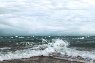 place where the Baltic Sea meets the North Sea in Skagen Denmark