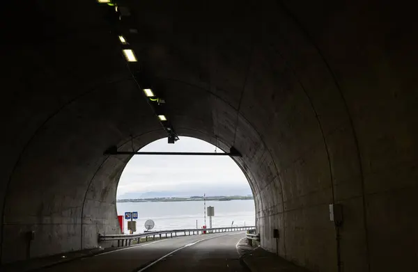 stock image Tunnel for cars in Iceland