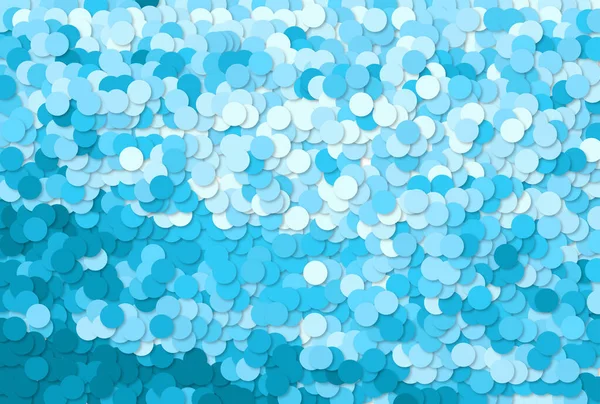 Geometrischer Abstrakter Hintergrund Abstrakte Weiße Und Blaue Geometrische Kreise Formen — Stockfoto