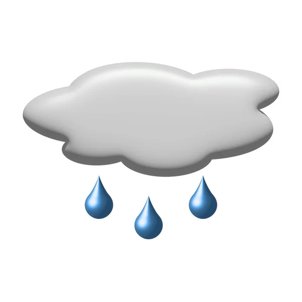 Иконки Погоды Погодные Новости Иллюстрация Символы Прогноза Погоды — стоковый вектор