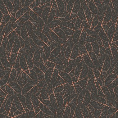 Lüks doğa kalıpları bırakır, botanik modern sanat deco. İç tasarım, tekstil, posterler, ambalajlar, kumaş, kapak, afiş ve davetiye için satır sanatları arka plan tasarımı. 