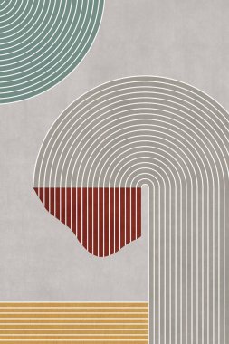 Endüstriyel stil soyut çizgi deseni