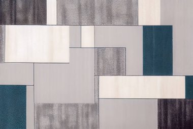 Modern soyut suluboya geometrik renk bloğu kompozisyon sanat modeli arka planı