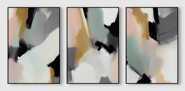 Moderní Abstraktní Malba Návrh Vektorové Malby — Stock fotografie