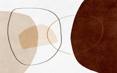 Geometrik desenlerden, duvar kağıdından, halı arkaplanından oluşan resim