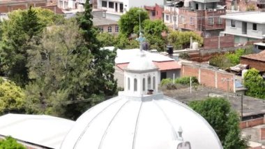 Cupula del templo de tzintzuntzan, Michoacan