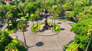 Plaza Monumento del General Morelos, en Morleia michoacan