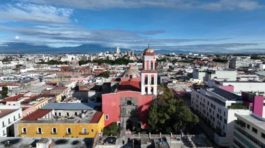 Templo en el Centro en Puebla Mexico 