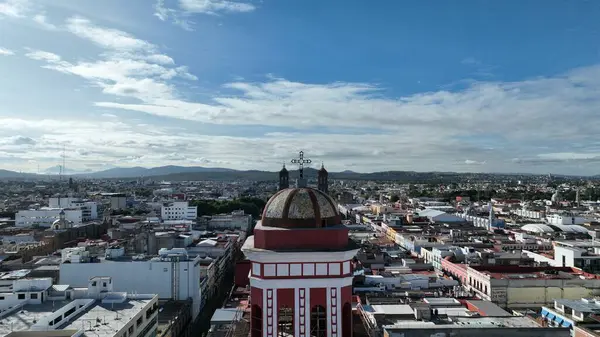 stock image Templo en el Centro en Puebla Mexico 