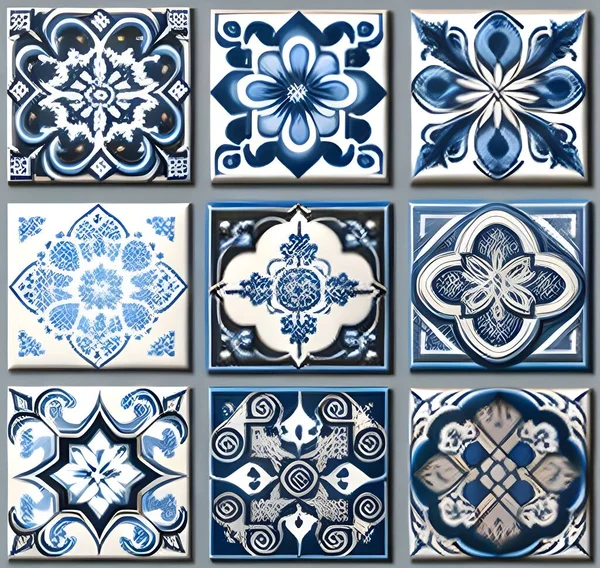 Digital wall tiles design,Print in Ceramic Industries Beautiful set of tiles in portuguese, spanish, italian style in wall decor design, Ceramics, tiles, mosaic, abstract Motif wall art