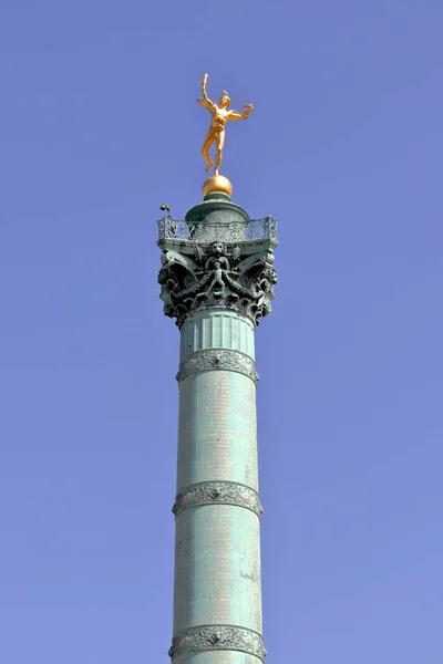 Colonna Luglio Colonne Juillet Una Colonna Monumentale Parigi Che Commemora — Foto Stock
