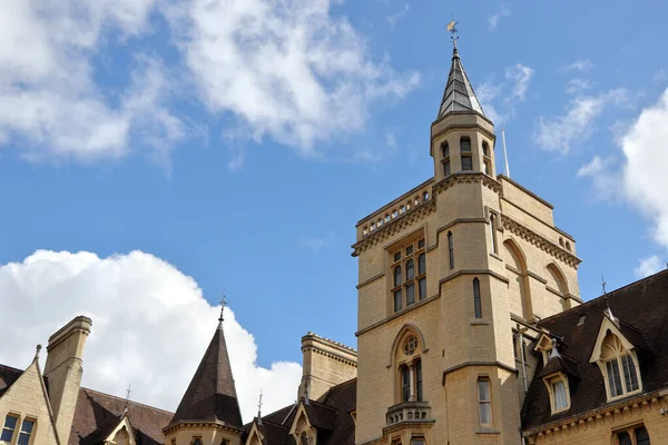Quad Façade Balliol College Université Oxford — Photo