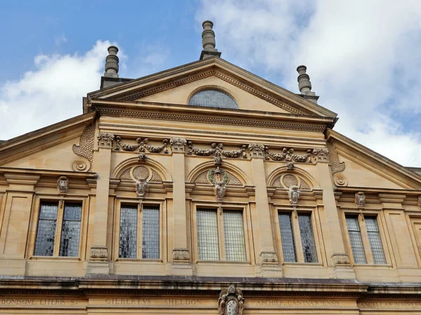 Sheldonian Theatre Used Music Recitals Lectures Conferences Various Ceremonies Held — Stock Photo, Image