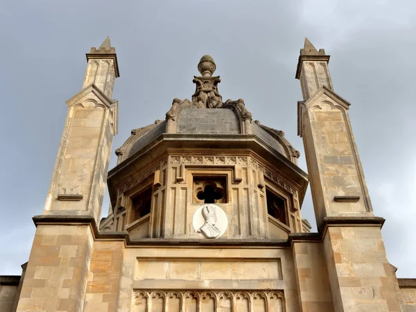 Колледж Душ Часовня Оксфордского Университета — стоковое фото