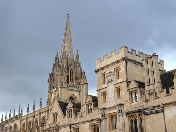 University Church Mary Virgin Oxford England — Stock Photo, Image