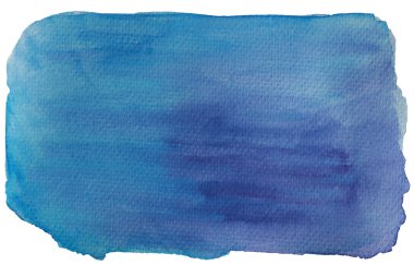 Soyut mavi su rengi el boyası arka plan. Yüksek kalite fotoğraf