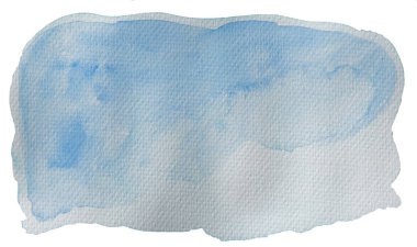 Soyut mavi su rengi el boyası arka plan. Yüksek kalite fotoğraf