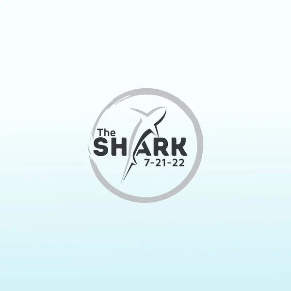 Sharks vektör logosu tasarımı