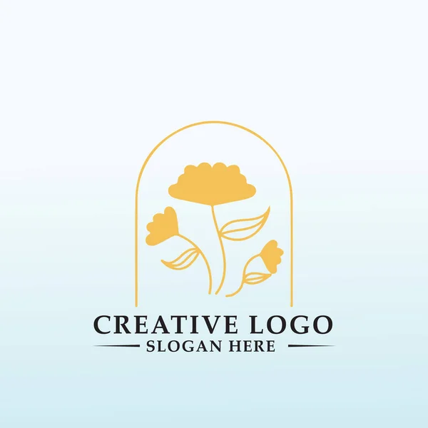 Zelená Vanilková Farma Potřebuje Logo — Stockový vektor
