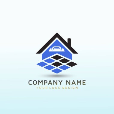 Marka döşeme şirketi için özel bir logo tasarla