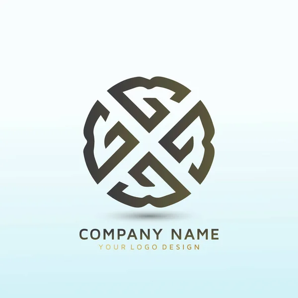 Design Luxusní Oblečení Logo Písmeno — Stockový vektor