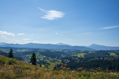 dağlarda yaz peyzaj