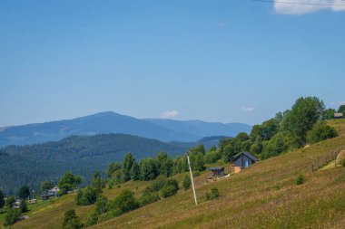 Karpat Dağları 'nın güzel manzarası