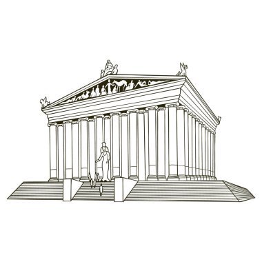 Antik Dünya 'nın Yedi Harikası - Efes' teki Artemis Tapınağı - Çevrimdışı